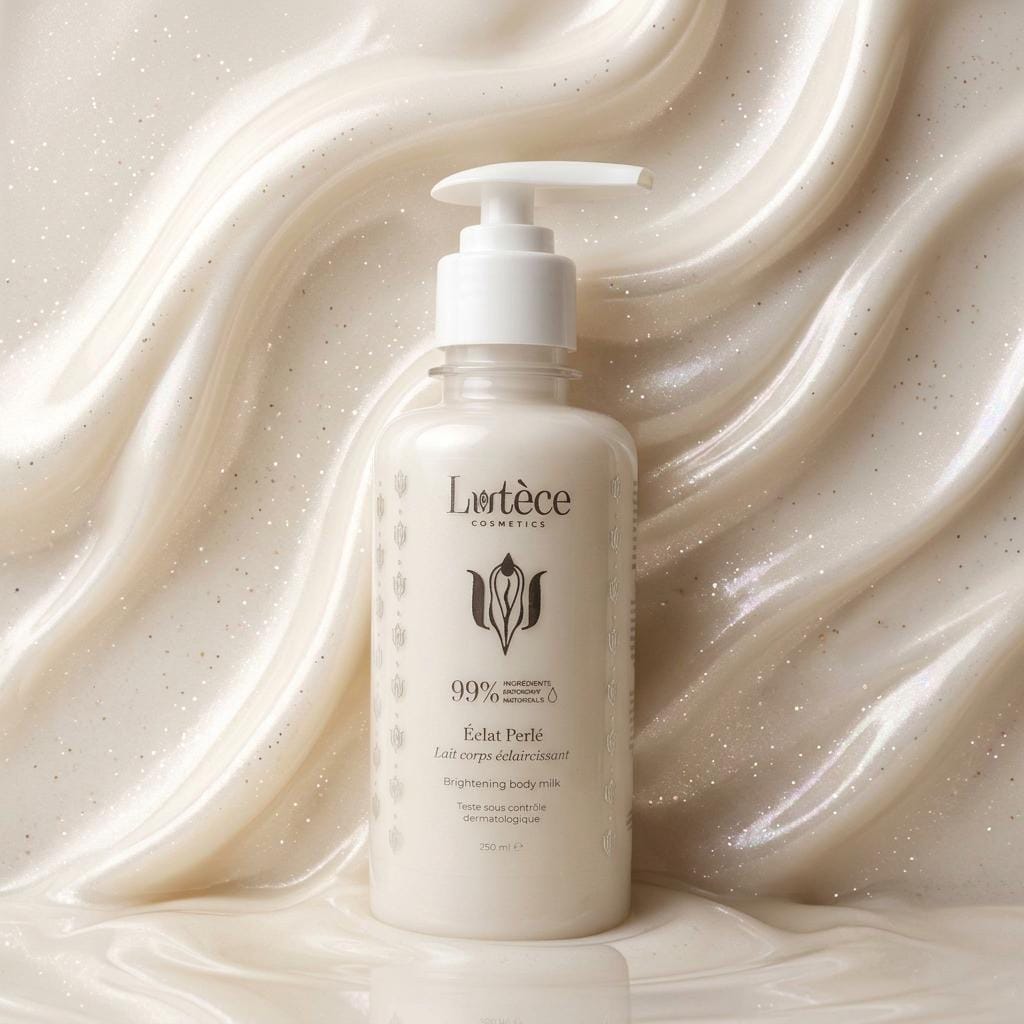Lait Corps Éclaircissant – Effet Nacré & Lumineux