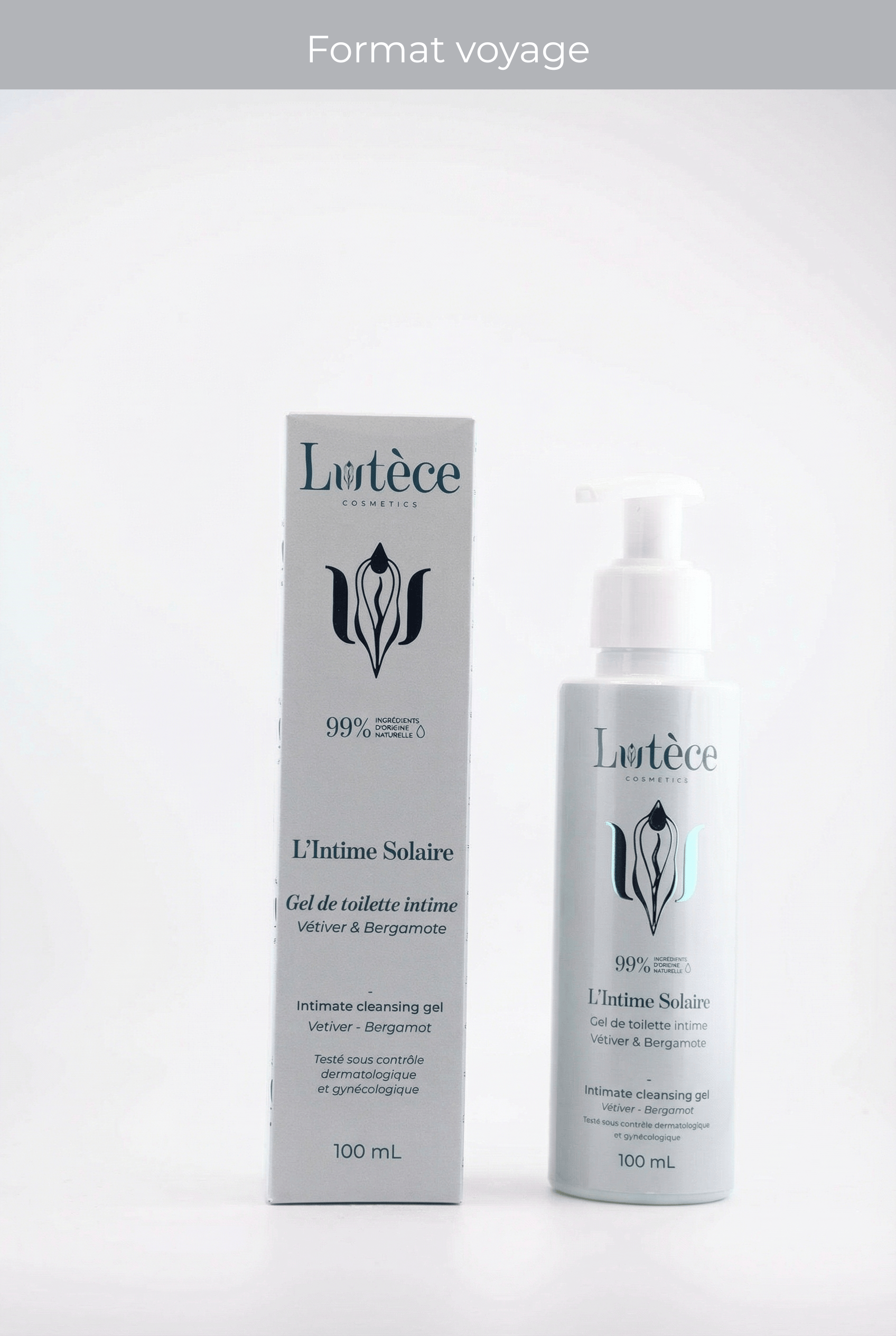 Gel de toilette Intime - La Solaire Format voyage