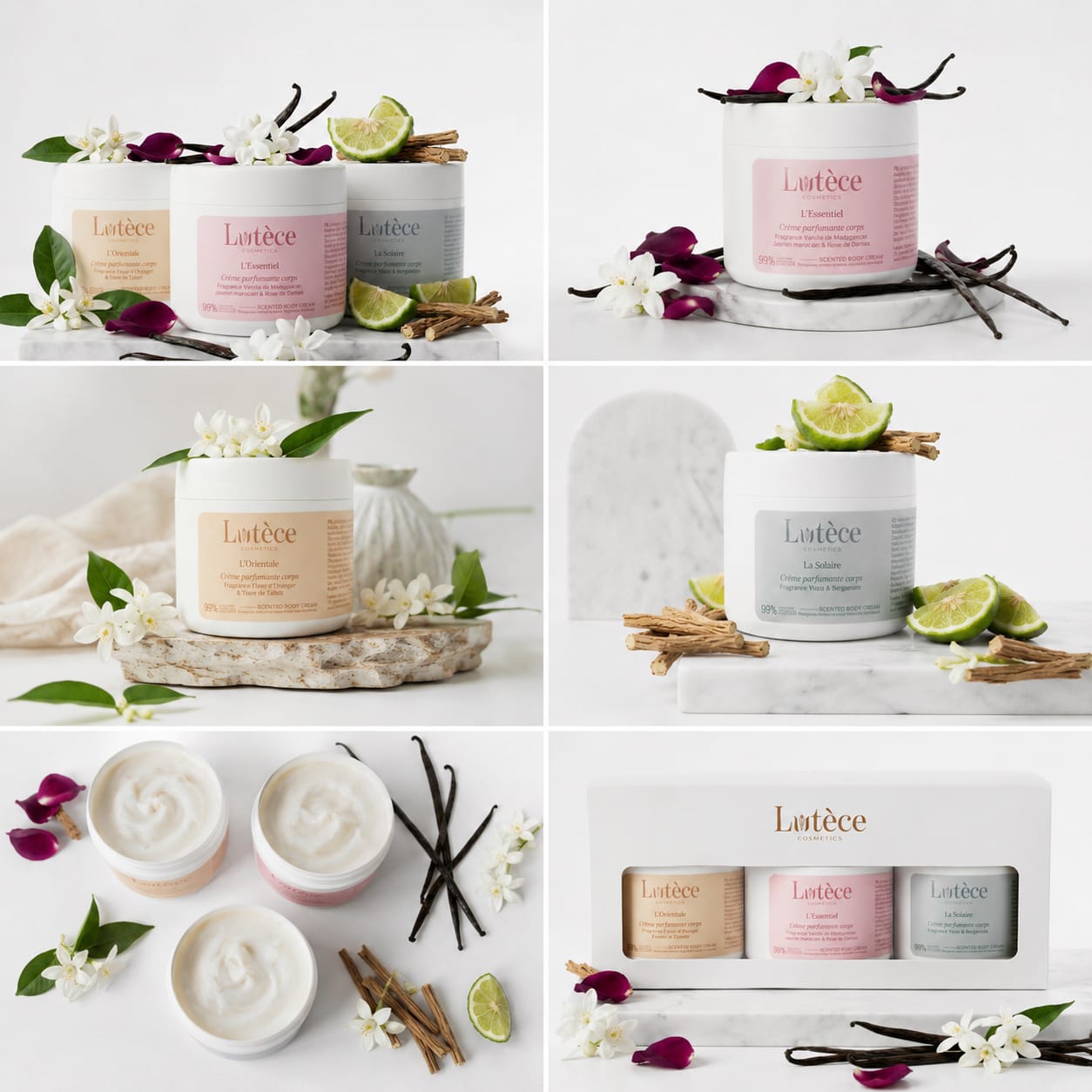 Pack Crèmes Parfumantes Trio